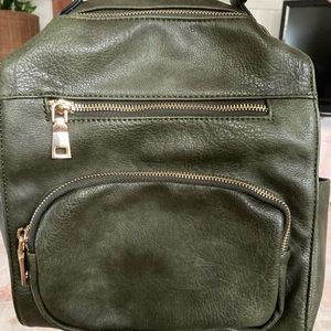 Vici Collection olive green backpack